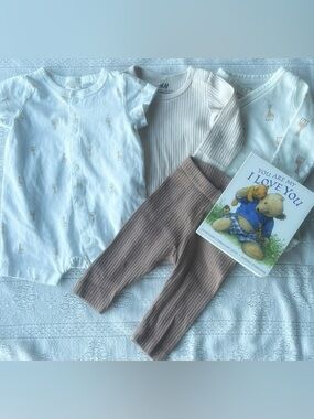 Sophie la Girafe x H&M Baby Bundle Newborn | Neutral Set 🤍